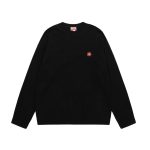 Kenzo Sweater Red Cotton Easy To Match Autumn Winter And