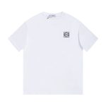 Loewe Short-Sleeved Shirts Ash Cotton Simple And Elegant
