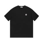 Moncler Short-Sleeved Shirts Red Cotton Simple And Elegant