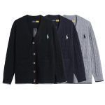 Ralph Lauren Cardigan Red Eva Down Cable Knit A Touch Of Understated And Sophistication Spring Autumn