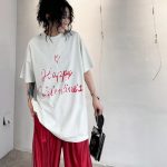 Balenciaga Short-Sleeved Shirts Red Cotton Pure