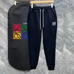 Loewe Sweatpants Black Side Pockets
