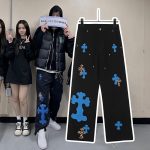 Chrome Hearts Jeans Blue Neutral Simple Style Sophistication Patch