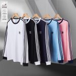Adidas Sweatshirt Blue Cotton Winter