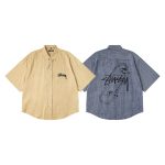 Stussy Short-Sleeved Shirt Red Summer