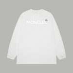 Moncler Long Sleeves Red Cotton Pure