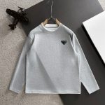 Prada Cotton Long-Sleeved T-Shirt