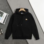 Burberry Hoodie Red Cotton Pure Winter