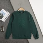 Loewe Hoodie Red Cotton Pure Autumn Early Embroidery