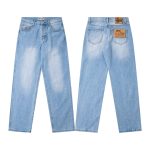 Stussy Trousers Color Denim