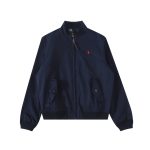 Ralph Lauren Outerwear Red Cotton Pure Relaxed Fit Embroidery