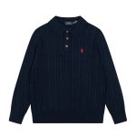 Ralph Lauren Sweater Red Cotton Easy To Match Winter