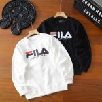 Fila Hoodies Red Eva Cotton Pure Simple And Versatile Exquisite Workmanship Suitable For All Body Types Spring Autumn Early