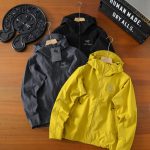 Archaeopteryx Jacket Yellow Nylon Spandex Woven Fabric Urban Outdoor Autumn Winter 3D Cutting Embroidery