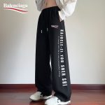 Balenciaga Sweatpants Red Cotton Pure High-End Quality Slim Fit