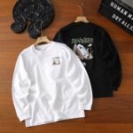 The North Face Long-Sleeved Black Cotton Autumn Winter