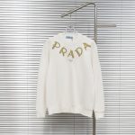 Prada Cotton Long-Sleeved Sweatshirt