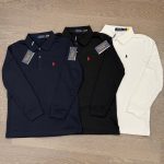 Ralph Lauren Long-Sleeved Shirts Red Cotton Down Polyester Fleece Material Selection High-Quality Materials
