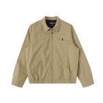 Ralph Lauren Coat Ash Cotton Pure Streetwear Embroidery