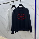 Prada Cotton Long-Sleeved Sweatshirt For Autumn