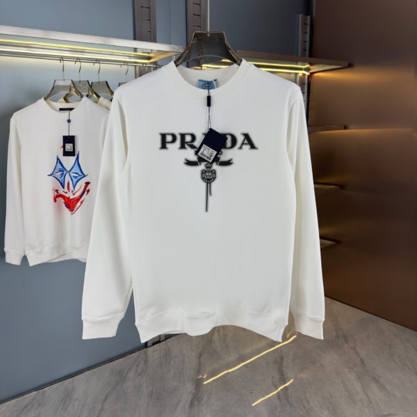 Prada Cotton Hoodie For Spring