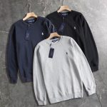 Ralph Lauren Sweatshirt Red Cotton Clean And Neat Autumn Winter