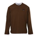 Prada Long-Sleeved T-Shirt Color Cotton Woven Fabric