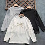 Archaeopteryx Long-Sleeved Shirts Red Cotton Fleece Quick-Drying Large Print