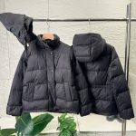 Lululemon Outerwear Red Cotton Goose Down Duck Zippered Pocket