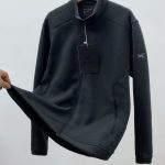 Archaeopteryx Outerwear Red Wool Cashmere Fleece Fabric Quick-Drying Urban Commuting Autumn Winter Embroidery