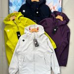 Descente Outerwear Yellow Fleece Water-Repellent Fabric Enhanced Comfort Running Autumn Winter And