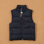 Ralph Lauren Shirts Red Down Minimalist Silhouette Sophistication Autumn Winter And