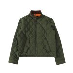 Ralph Lauren Outerwear Green Cotton Thin Corduroy Embroidery