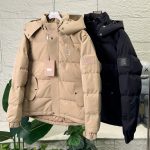 Burberry Coats Red Goose Down Clean And Neat Outdoor Functionality Winter