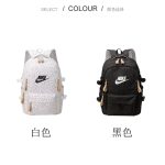 Nike Backpack Brown Nylon Lace Suitable For All Body Types Street Style
