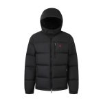 Ralph Lauren Down Jacket Red Silk Duck Nylon Fabric