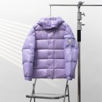 Moncler Down Jacket Purple
