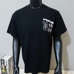 Moncler Short-Sleeved T-Shirt Ash Cotton Pure Ribbed Fabric Relaxed Fit