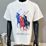 Ralph Lauren Short-Sleeved T-Shirt Ash Cotton Pure Spring Summer
