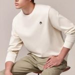 Hazzys Long-Sleeved Shirts Red Cotton Pure Air Fleece Fabric Autumn Winter