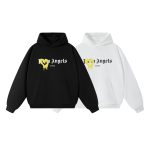 Palm Angels Hoodie Yellow