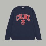 Celine Long-Sleeved Red Cotton Pure