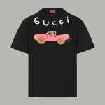 Gucci Short Sleeves Red Cotton Pure