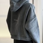 Acne Studios Hoodie Ash Retro Distressed